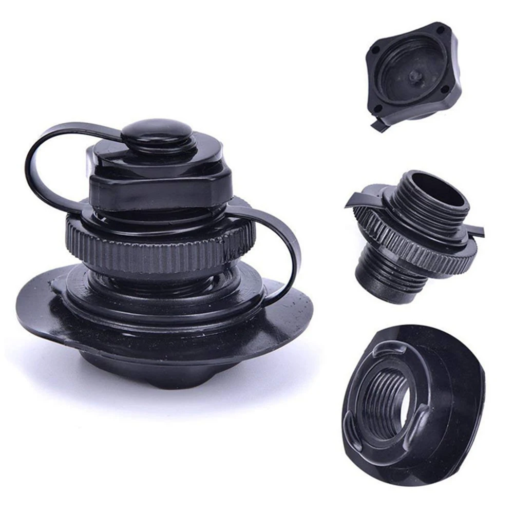 1pc Air Valve for Intex Inflatable Boats Jilong Fishing Boats and Airbeds 2 in 1 Boston Screw Valve for Efficient Inflation