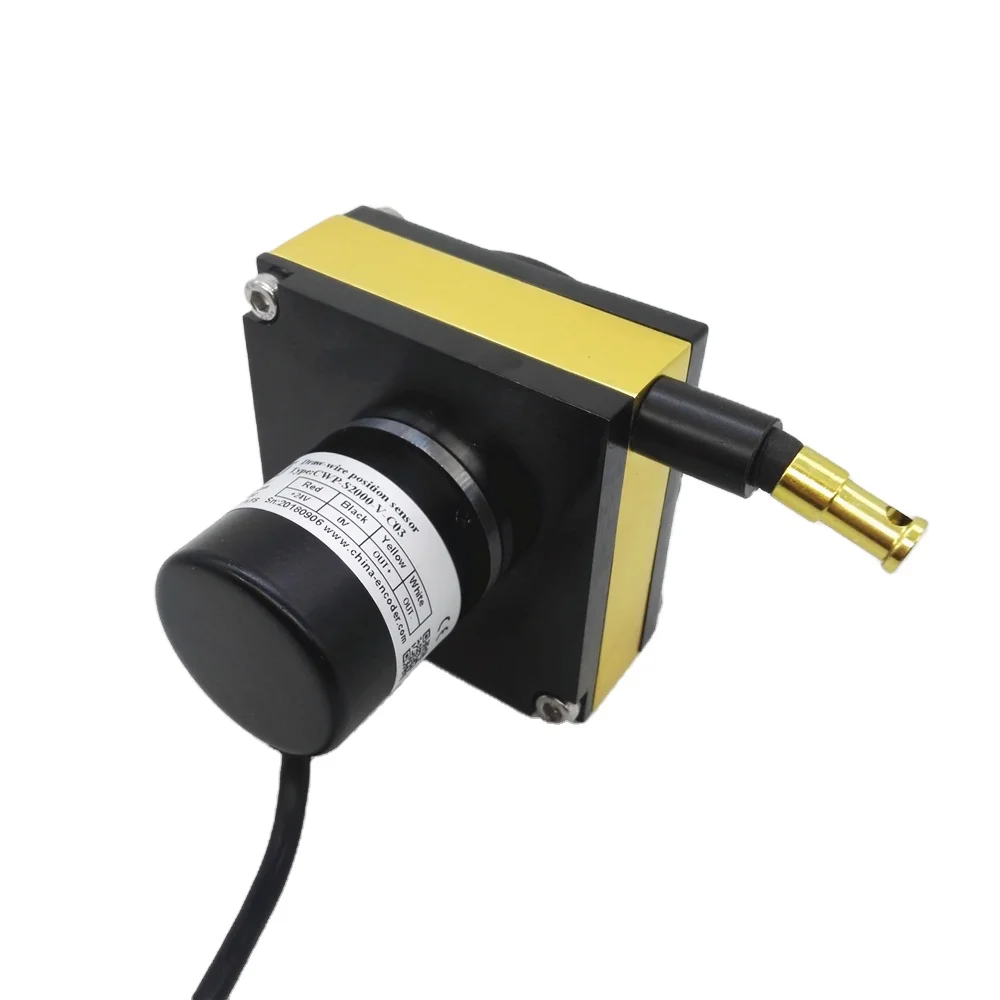2000mm range draw wire displacement encoder position sensor potentiometer CWP-S2000