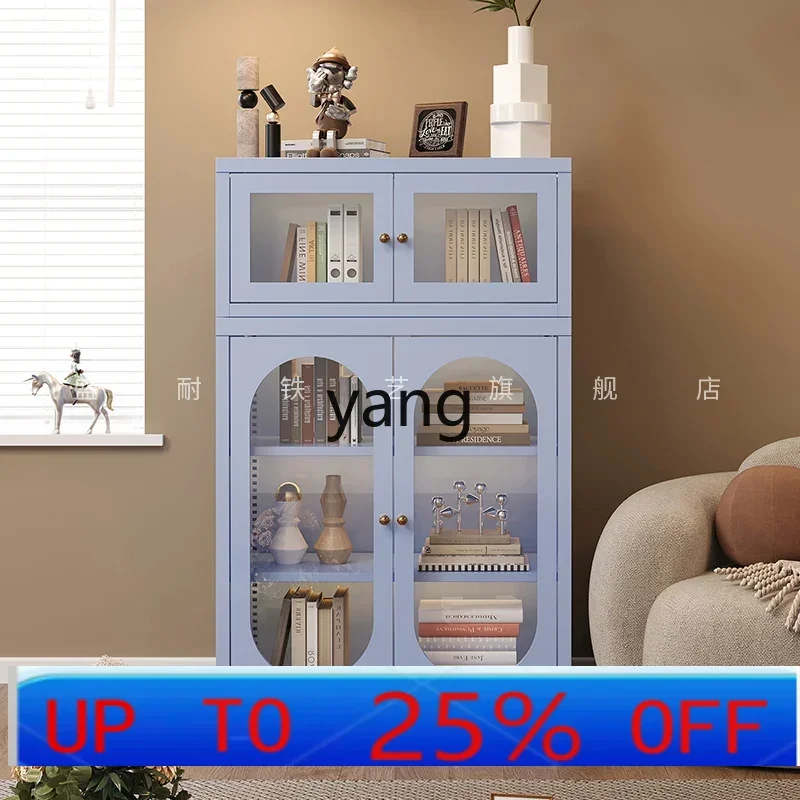 

yjq small bookcase next to the sofa in the living room, bookshelf, locker, children's storage