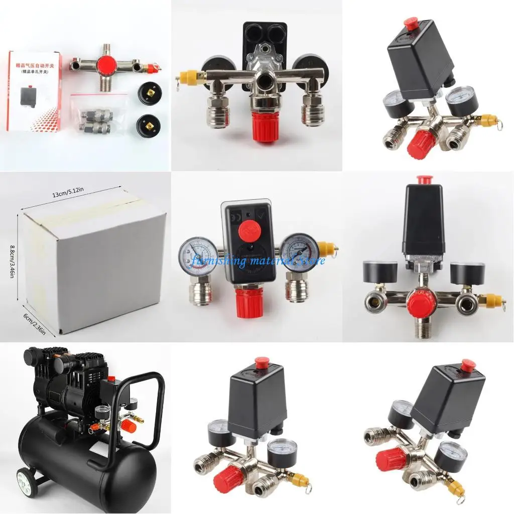 

Y5GD Yellow Covers Bracket Support Assembly for 380V Three Phase Electric Air Compressor Stability Workshops Industrial Use