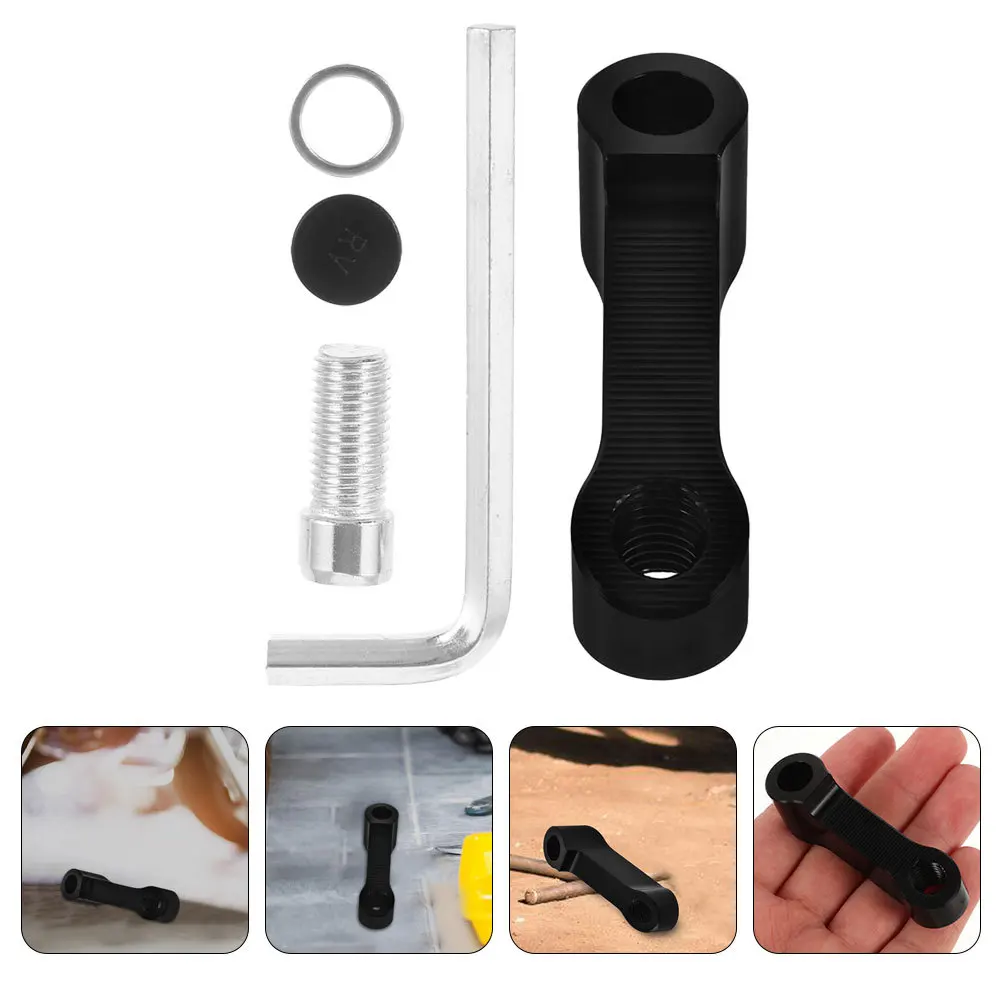 

Universal Motorcycle Mirror Mount Riser Aluminum Alloy Durable Material Enhanced Visibility Easy Installation Bike Extenders,