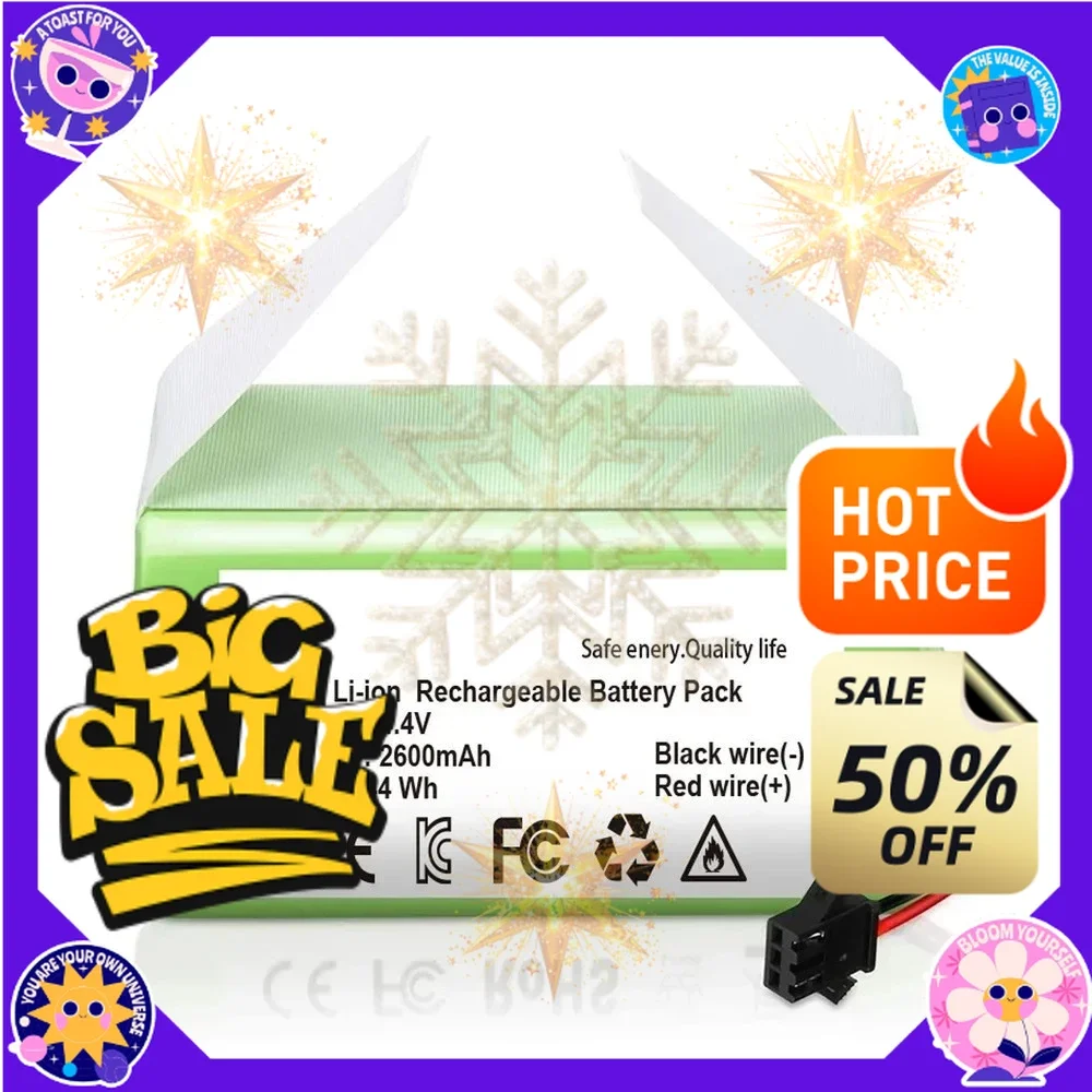 SWZY 14.8V 2800mah Suitable for Kovos King Kong CR130 for Dibei V780 for Cocoa CEN550 Lithium Battery
