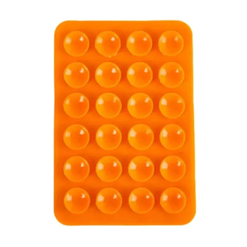 10PCS Silicone Mobile Phone Fixing Suction Cup Double Sided Fixed Pad Car Mounted Bracket Case Universal Anti Slip Suction Cup