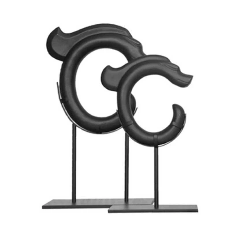 Oriental Dragon Statue Room Furnishings Abstract Artwork Desk Decoration Simplicity Crafts Sculpture Modern Home Decor