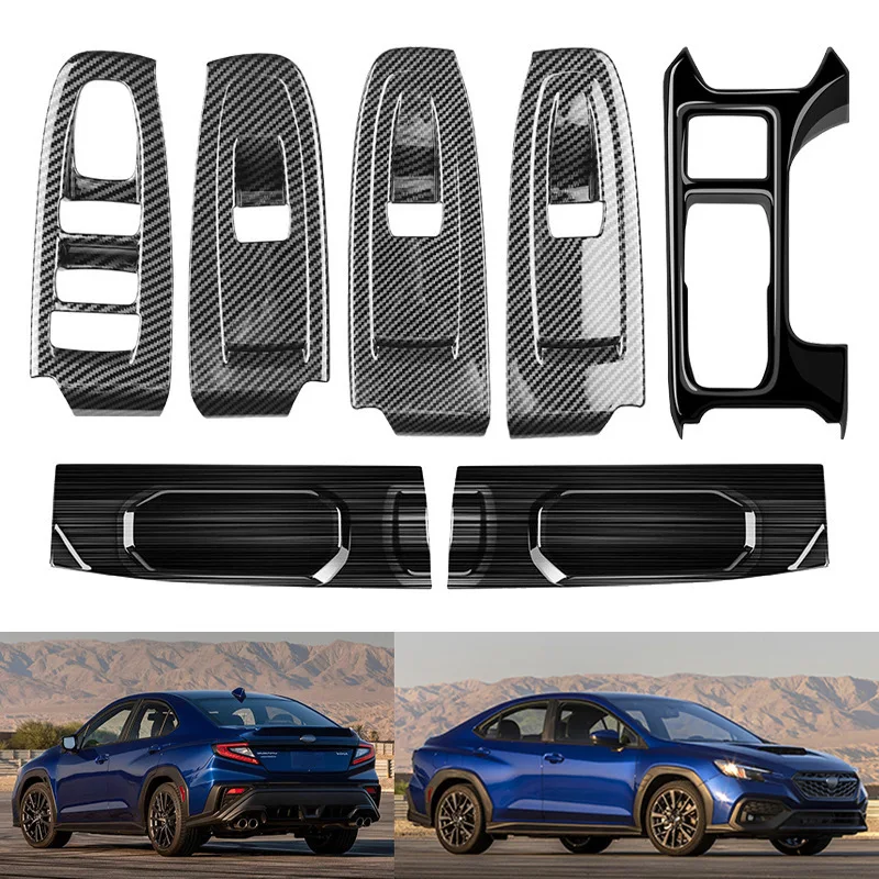 

For 2022 Subaru WRX Gear Shift Glass Switch Right-Hand Drive Rear Guard Interior Decoration