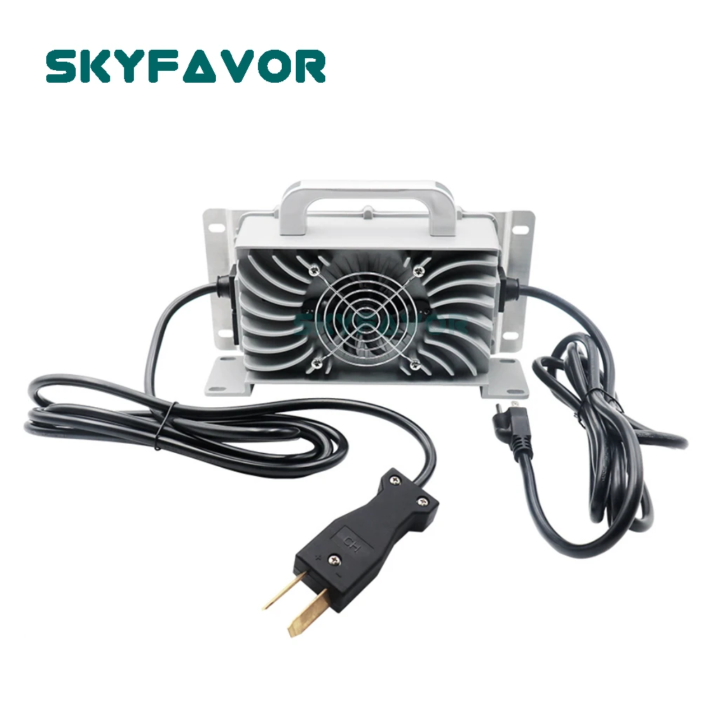 Chargeur de chariot de golf intelligent et rapide, étanche, 36V, 20a, charge rapide et automatique, chargeur de batterie étanche pour chariot de golf 36V