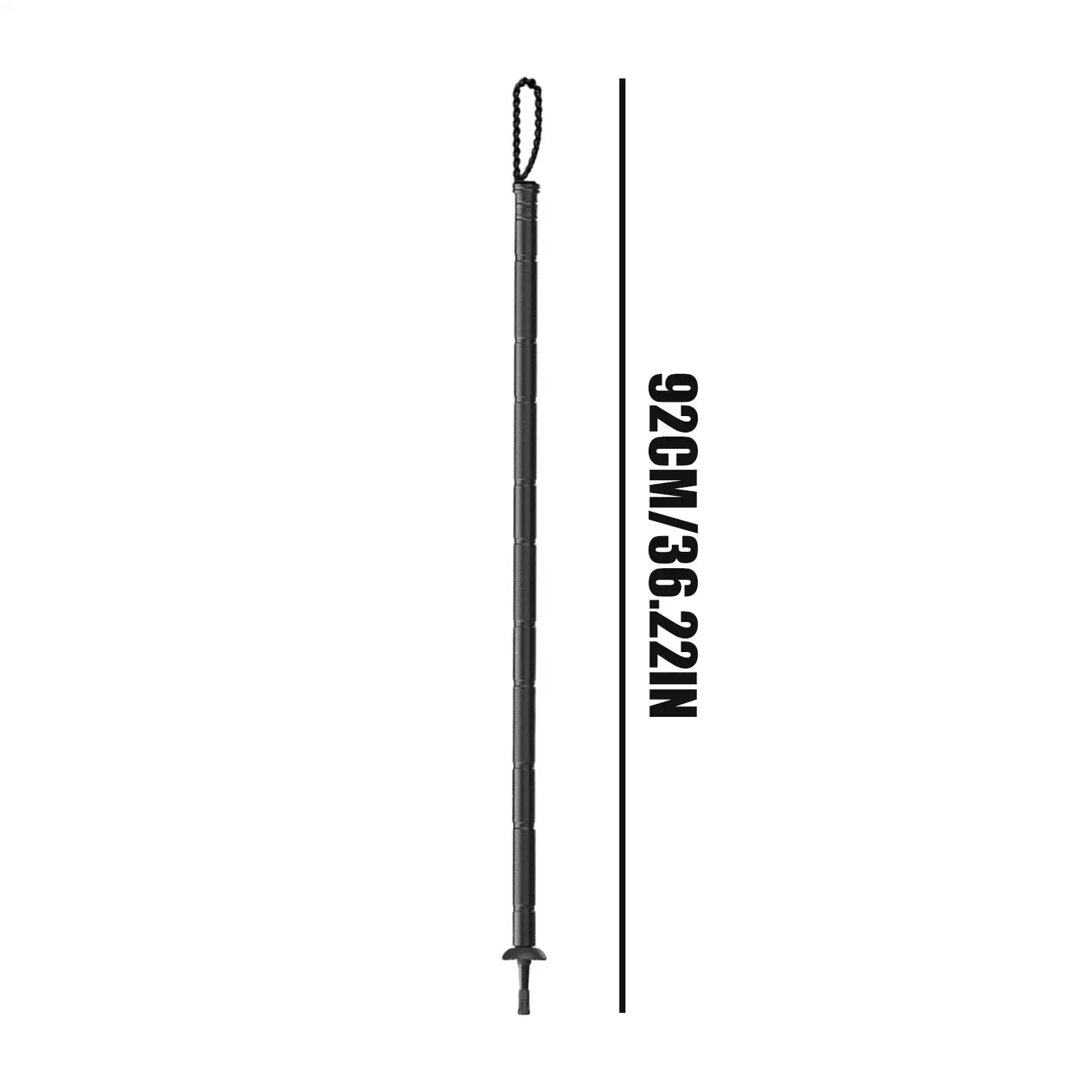 أقطاب الرحلات للمشي لمسافات طويلة قابل للتعديل للطي أقطاب المشي تسلق الجبال العصي للرحلات التنزه الظهر التخييم