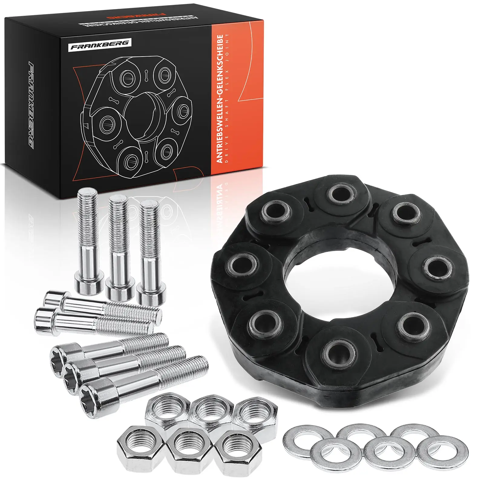 Frankberg 1x Hardy disc Cardanas vooras en achteras voor Mercedes-Benz W203 37000-7837R