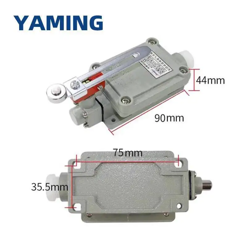 مفتاح حد السفر EX مقاوم للانفجار LX5-5D 5L 5Z 5N 5S 5T مفاتيح فردية مقاومة للاشتعال اتصال فضي