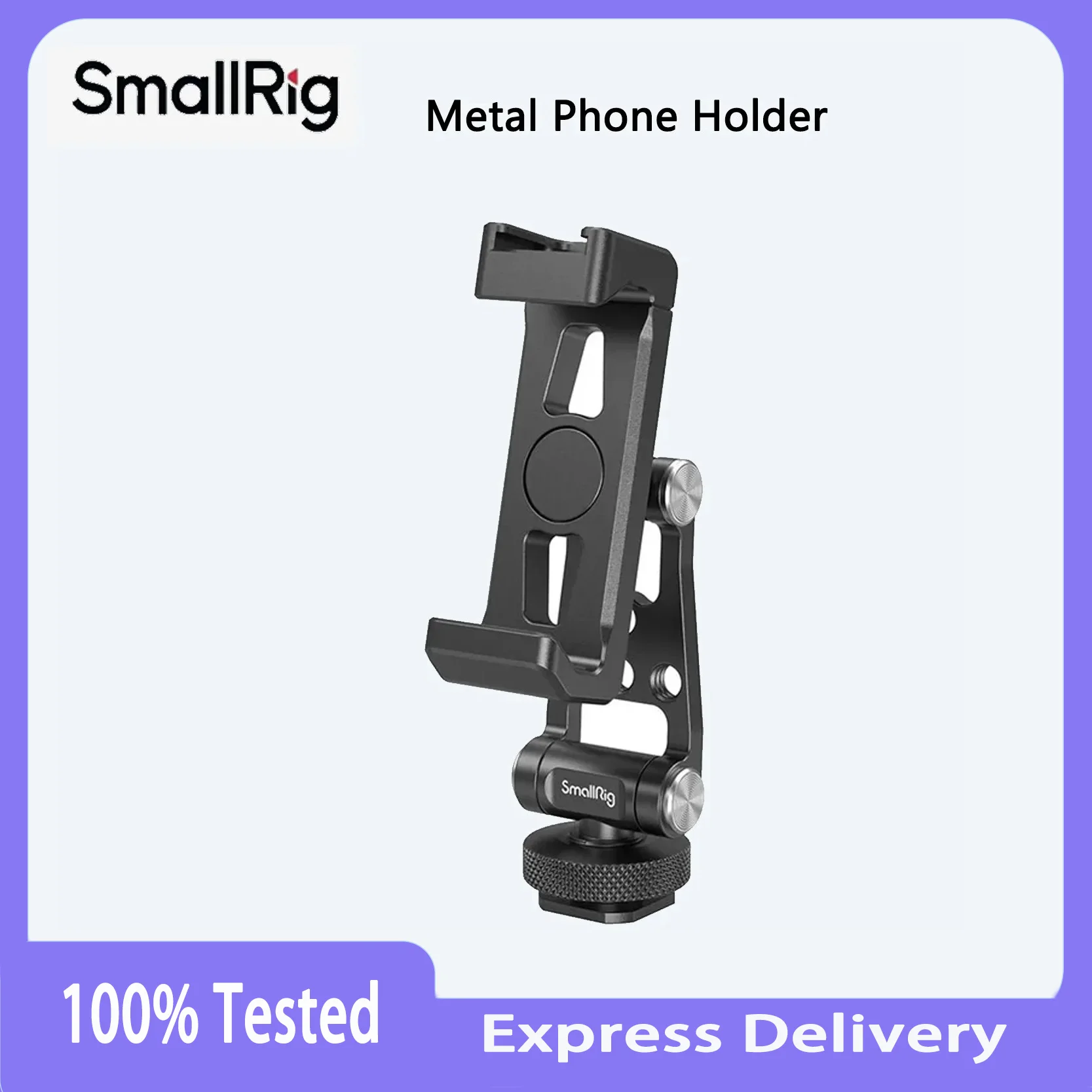 

Original SmallRig 4301 4382 Cold Shoe Quick Switch Mic Light Metal Phone Holder 57 88mm Compatible with DJI RS 4 RS 4 Pro