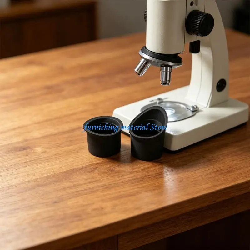 

Y5GD Microscope Eyecup Comfortable Silicone Protector Cover Heat Resistant And Anti Aging For Research And Education