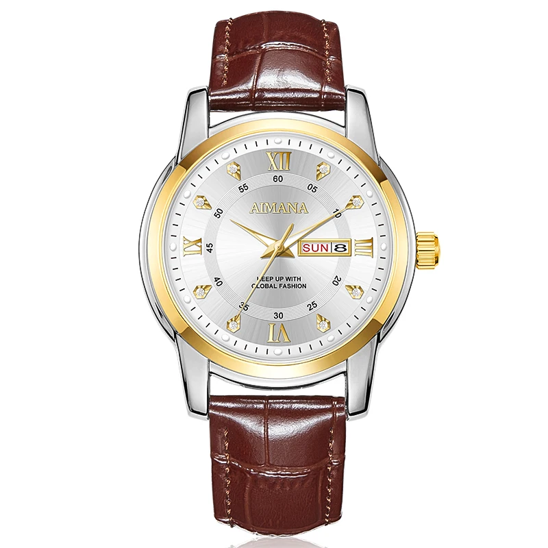 

Часы с кожаным ремешком для повседневного ношения — стильные часы для повседневного использования