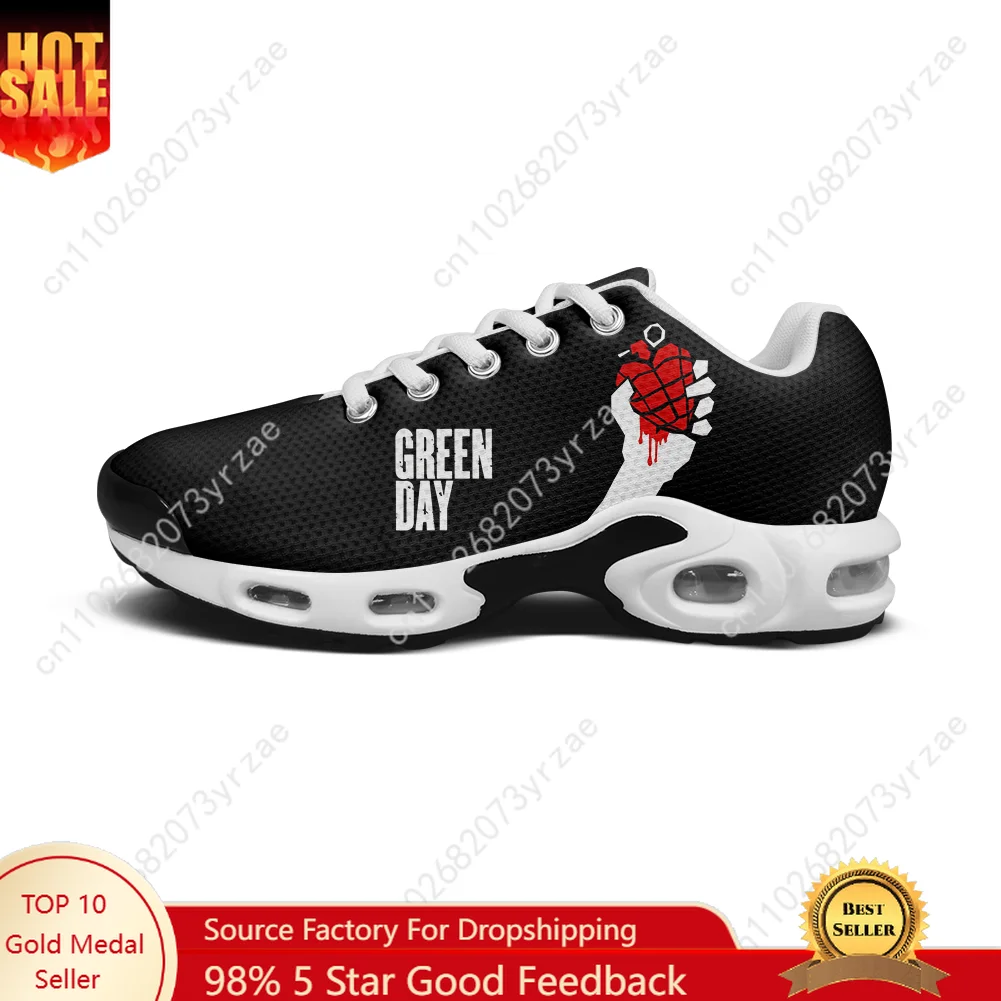 

Green Day Lightweight Sports Shoe Tailor-Made Air Cushion Personalized Sneakers Mens Womens Teenager Couple Print Custom Shoes