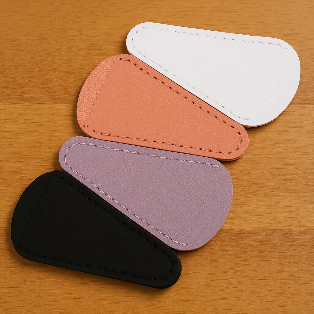 

4pcs Portable Pu Scissors Cover Protector Scissor Sheath For Safe Storage Transport Reusable Sewing Embroidery Tool