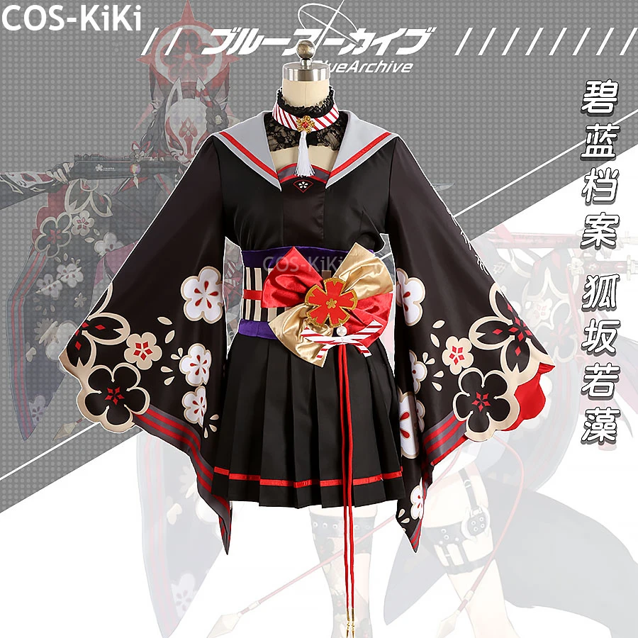 

COS-KiKi Blue Archive Kosaka Wakamo Game Suit JK Kimino Lovely Cosplay Costume Halloween Party Role Play Outfit Any Size