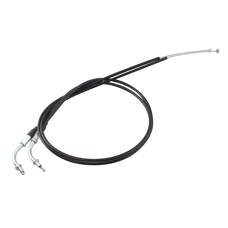 90CM Motorcycle Throttle Cable Steel Wire Line Set Compatible For Harley Sportster Iron 883 1200 Forty-Eight Custom Nightster