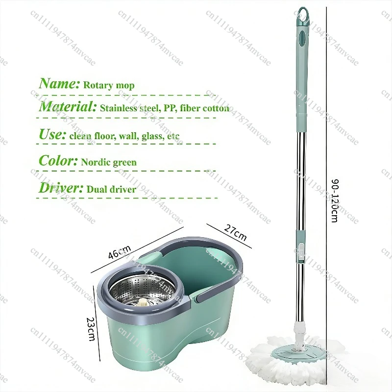 Hot Selling Mop Bucket Set Lazy Mop Twist Bucket Household Cleaning 360 Rotating Mop and Bucket