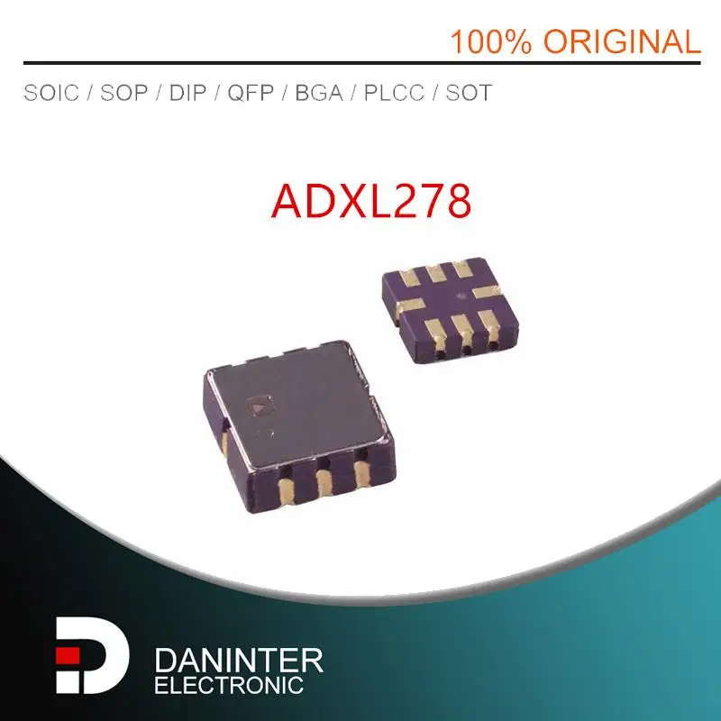 AD22284-A-R2 ADXL278  22284 AD22284 CLCC-8  5Pcs/LOT