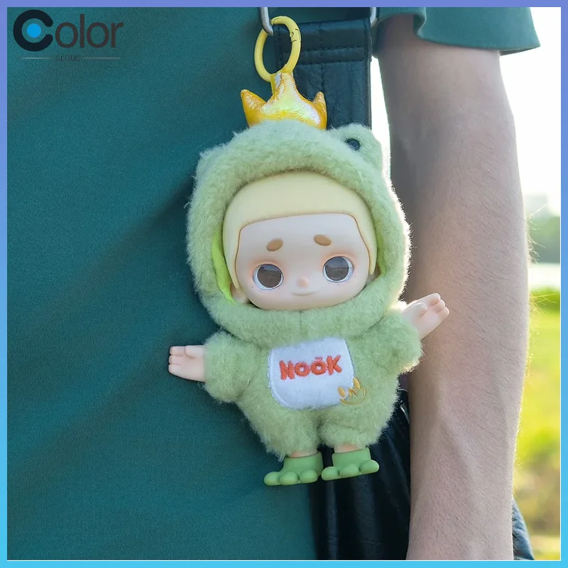 

The First Batch Of Genuine Nook -Ootd Series Blind Boxes Vinyl Plush Dolls Keychains Backpacks Pendants Holiday Gifts