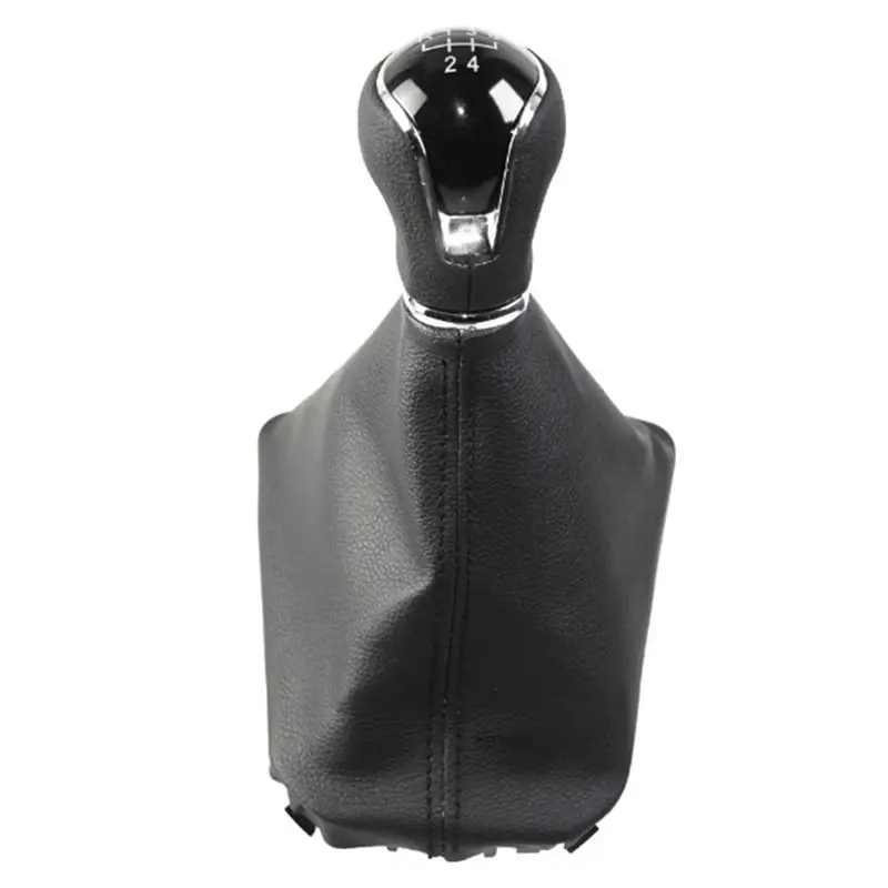 Eco-Friendly Manual Transmission Lever Change Knob Car 5 Speed Gear Shift Knob With Dustpoor Dust Cover For Seat Ibiza 2017-2025