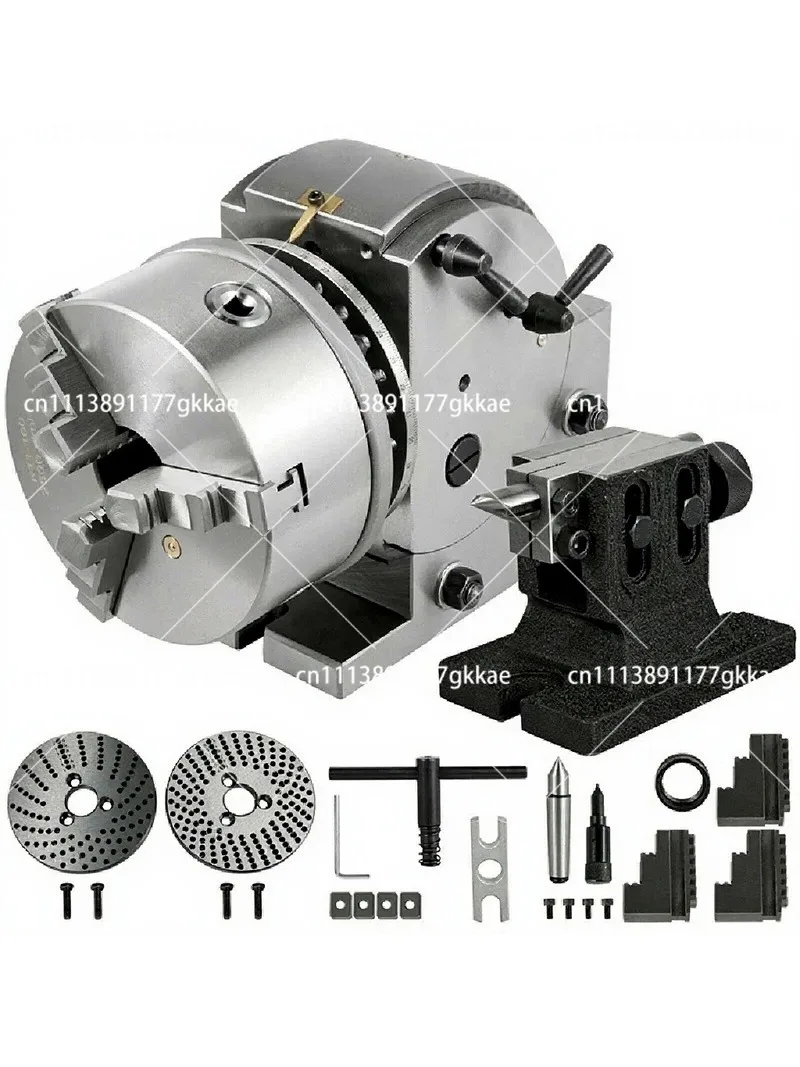 6 Inch Universal Manual Dividing Head for Milling Machine Precision Indexer Vertical Horizontal Dual Purpose