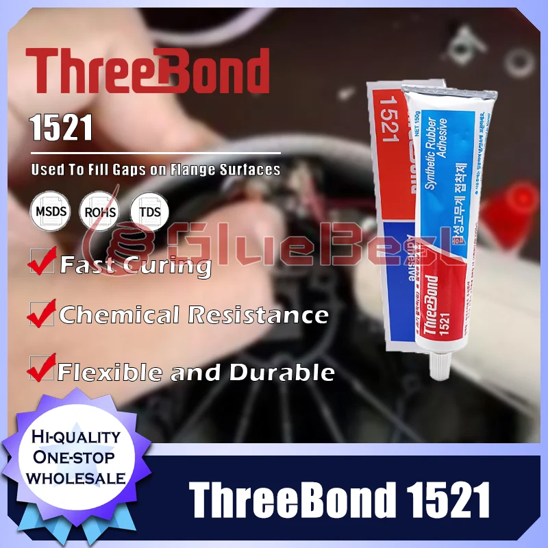 Three Bond 1521 Universal Curing Agent Strong Bonding Fast Adhesion and Durable Performance for Industrial Use Original Product