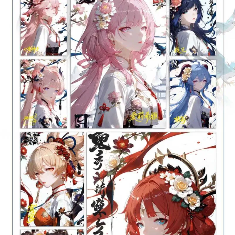 Nuova scatola di booster per carte di storia della dea Bei Guo Culture Custodia in acrilico AB A5 Waifu Anime Trading CCG TCG Doujin Giocattolo e regalo per hobby