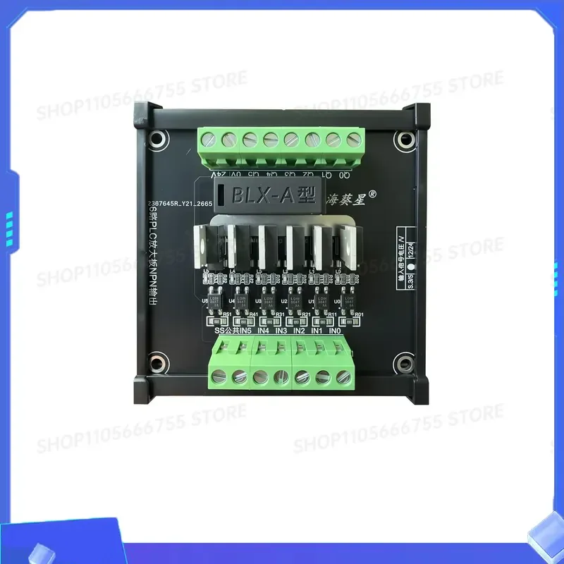 for PLC Signal Output Amplifier Board 6 Channel NPN PNP DC Mos Photoelectric Isolation Module PWM Rail Mounting