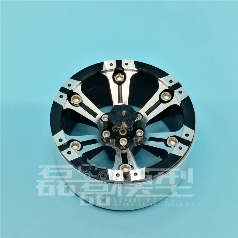 Metal Hub Roda para RC Crawler Car, Acessórios de Atualização, SCX10, D90, TRX4, RC4WD, D90, D110, VS4, JIMNY, Cherokee, 1,9"