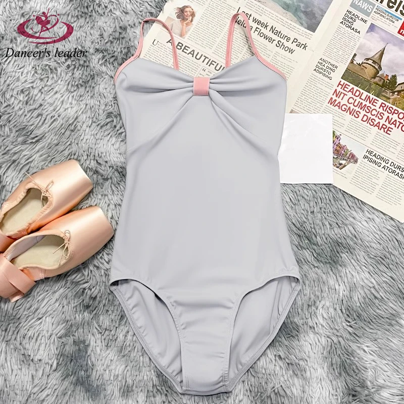 

Ballet Costume Leotard for Women Practice Clothes Fold Collar Gymnastics Leotard Performance dress Aerial Yoga Costume
