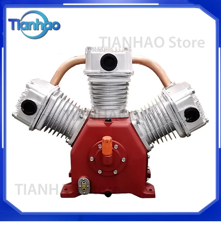 for 7.5KW High-Quality Industrial Two-Cylinder Piston Air Compressor Head
