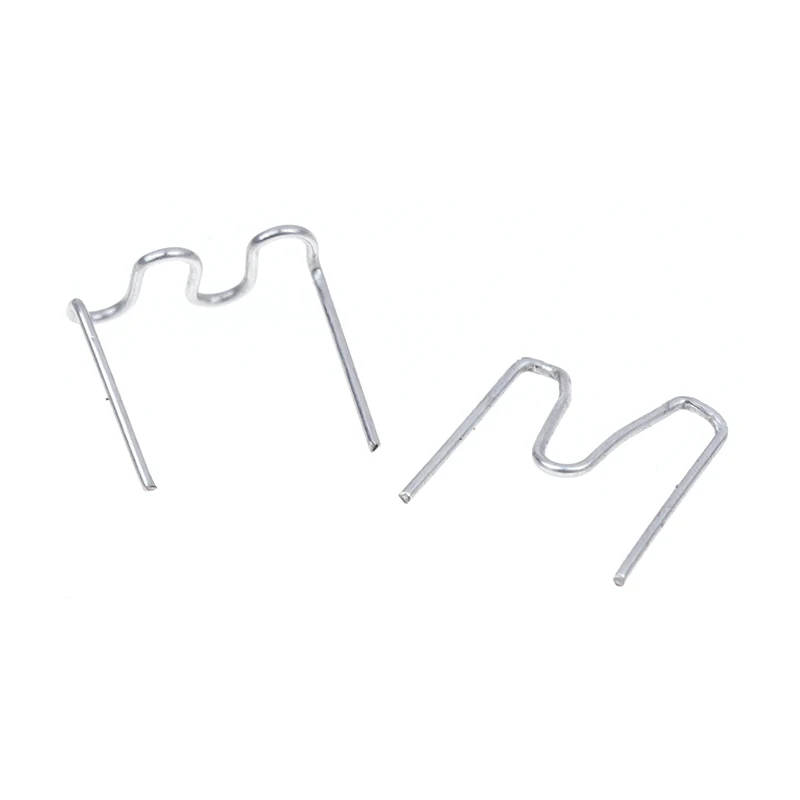 100Pcs/Set Stapler Staples For Plastic Welder Repair Hot Welding Machine Welding Bumper Car Repair Tool S Wave Staples