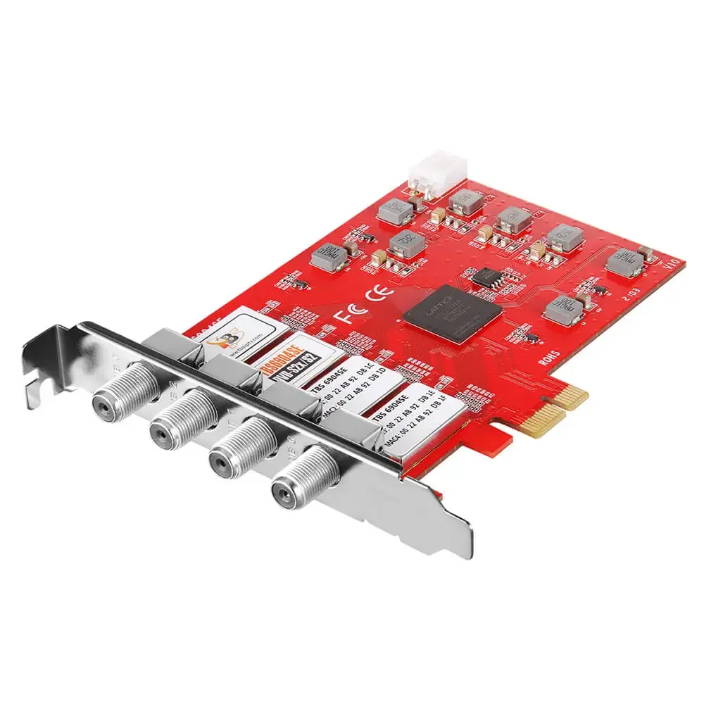 

Идеальная карта PCIe Quad-тюнера 2025TBS6904SE DVB-S2X