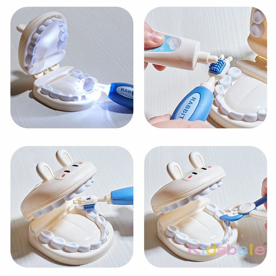 مجموعة ألعاب الطبيب للأطفال - مجموعة ألعاب طبية مع سماعة الطبيب، حقنة، أدوات طبيب الأسنان، هدية لعب الأدوار التعليمية للأولاد والبنات