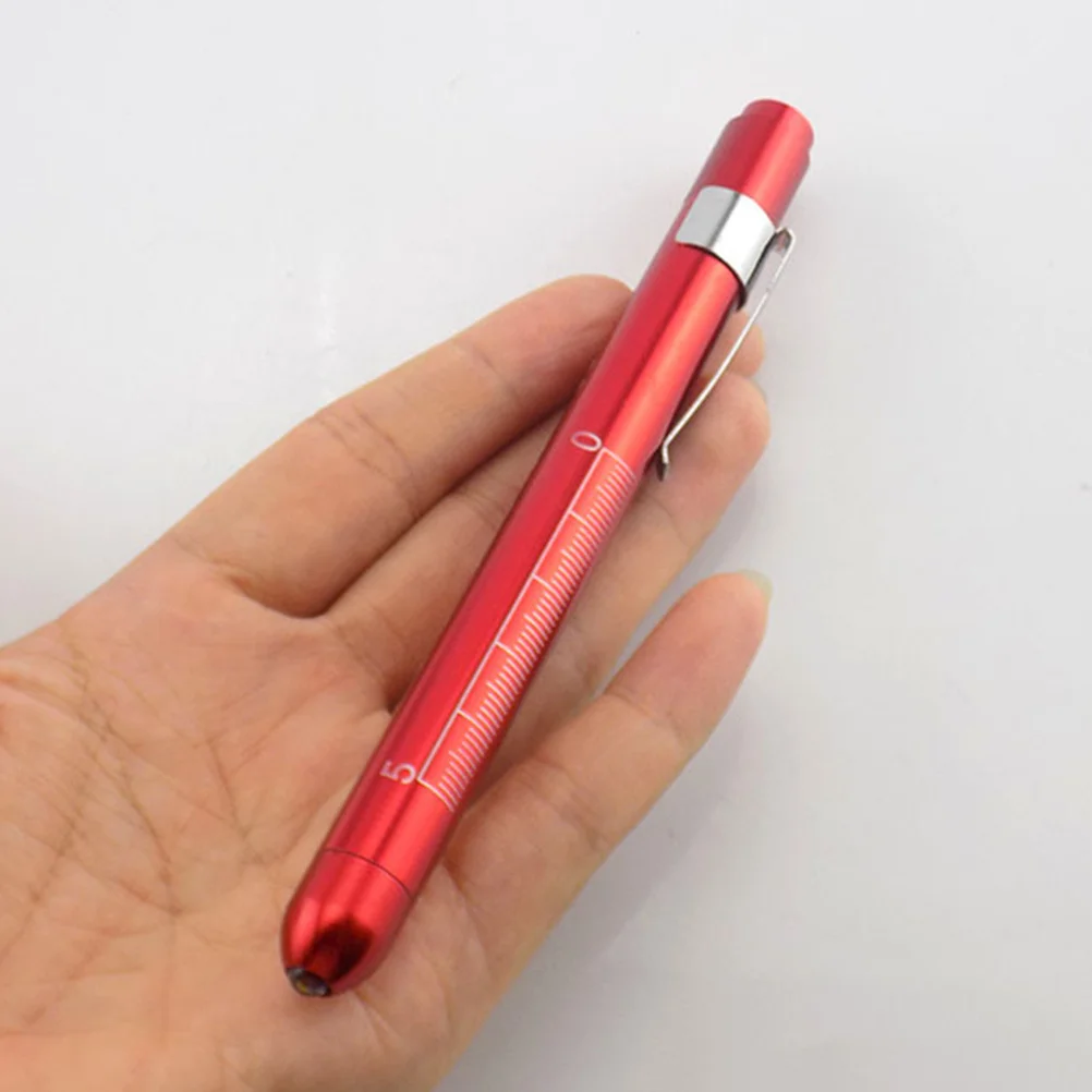 

2pcs Led Pen Small Size Medical Flashlight For Nurse Doctor Operated No Included Stainless Steel Oral