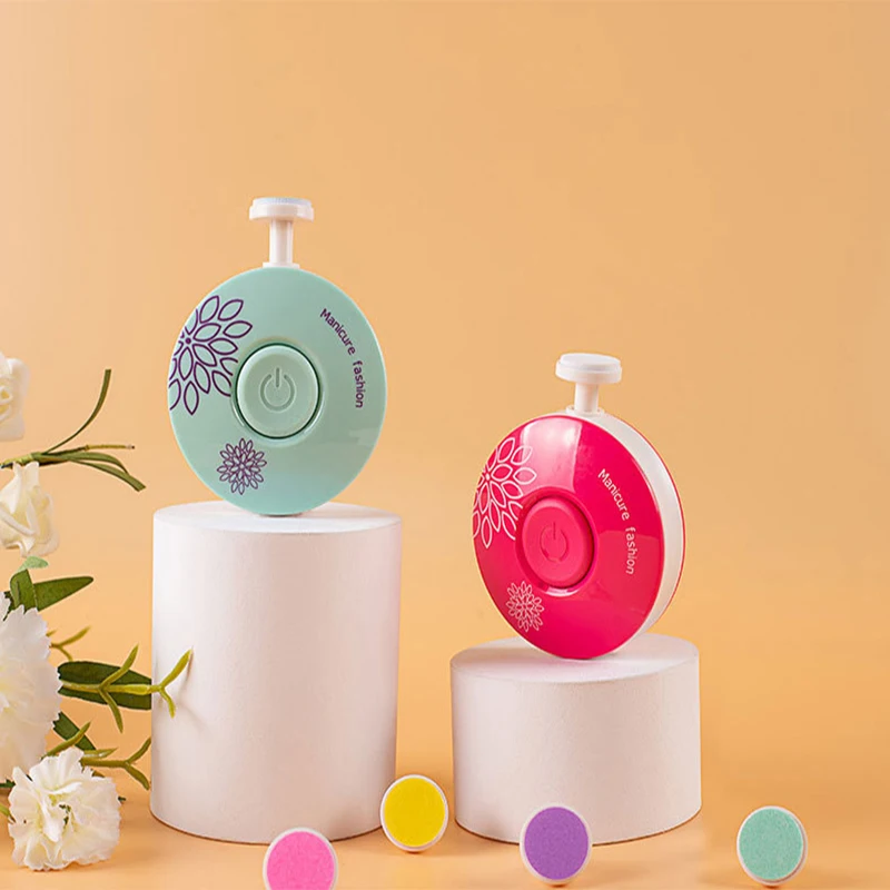 

Children's Electric Nail Grinder Set Baby Manicure Kit Soft Silicone Nail Clippers Toddler Cuticle Trimmer Tool