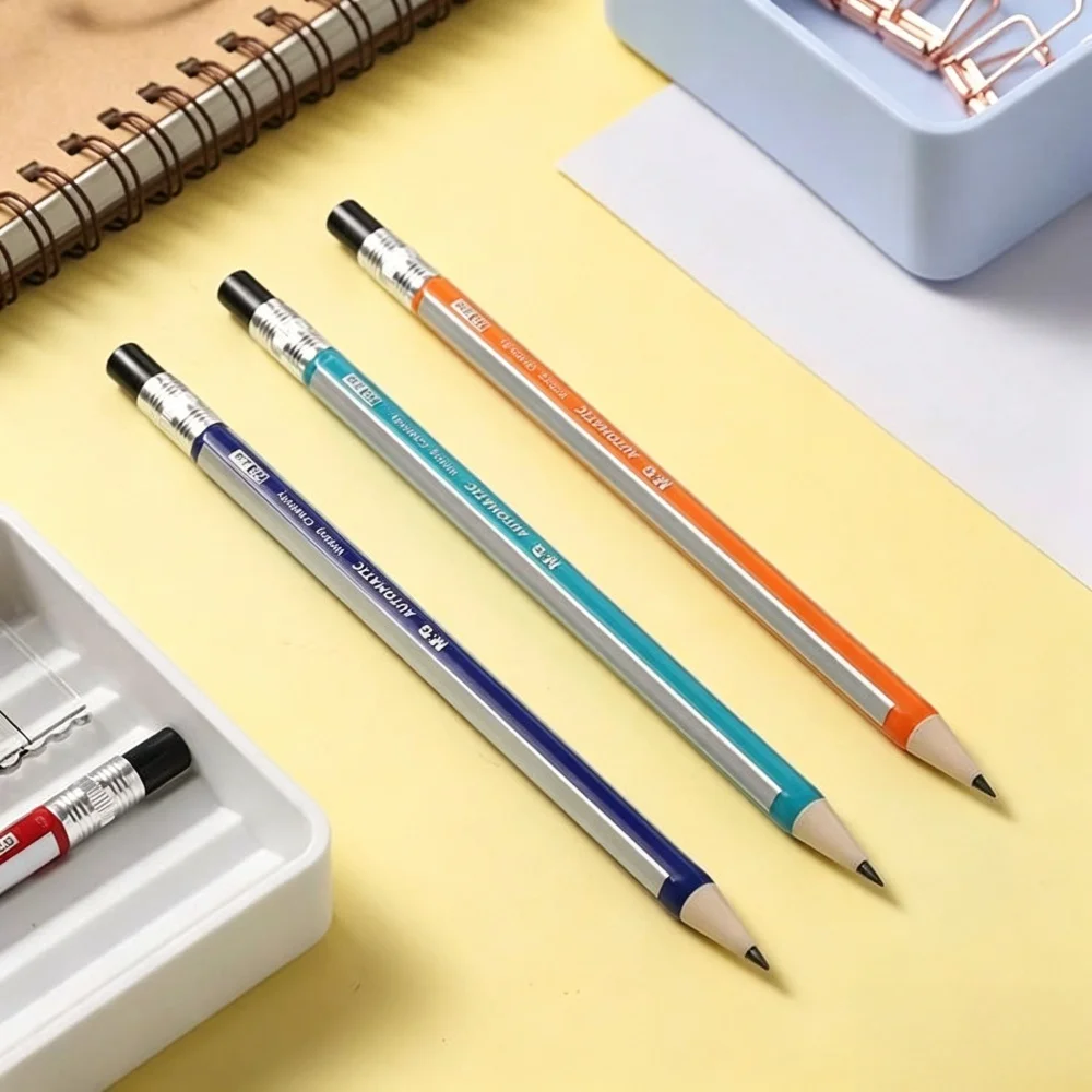 M&G 2.0 mm Automatic Pencil Set 2B/HB Automatic Student Pencil with Pencil Roller Pencil Refill for Student Pencil Stationery