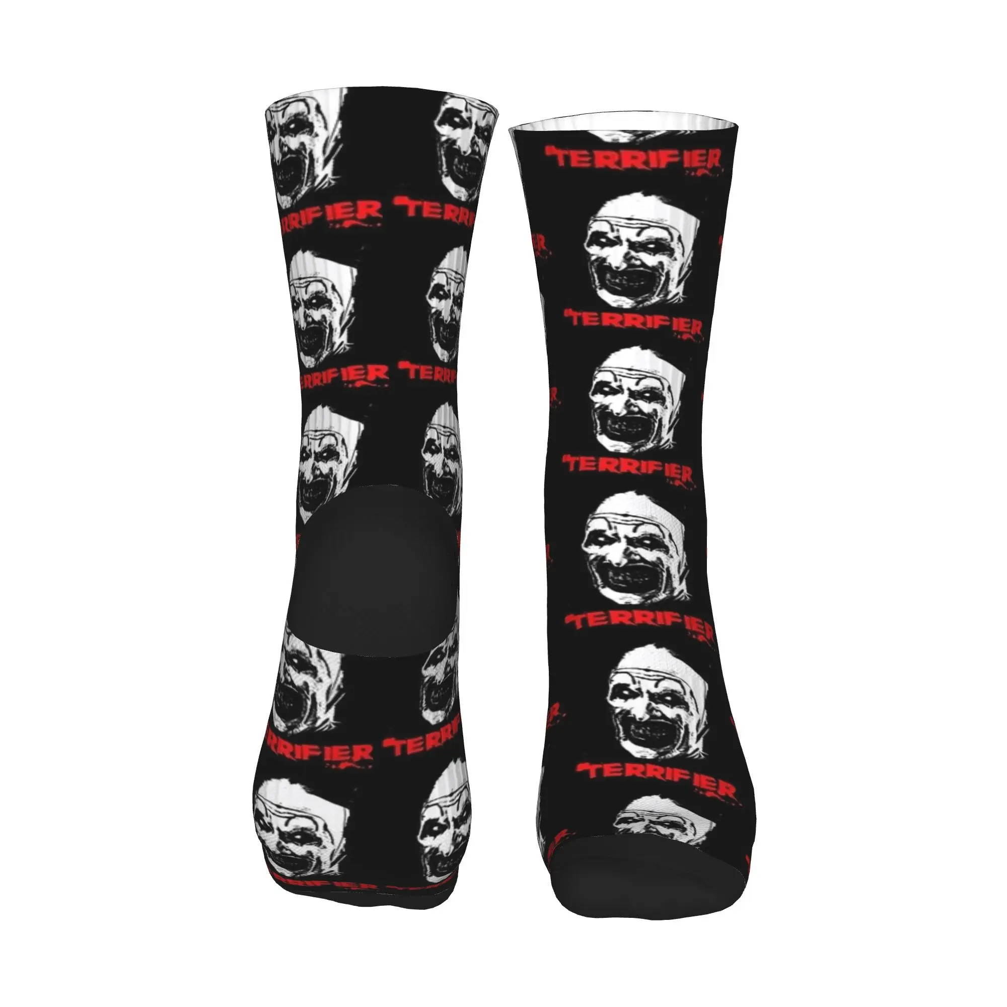 Herensokken Terriifier Vintage Films Halloween Jaren '90 Enge Horror Kousen Winter Vintage Sokken Design Skateboard Antislip Sokken