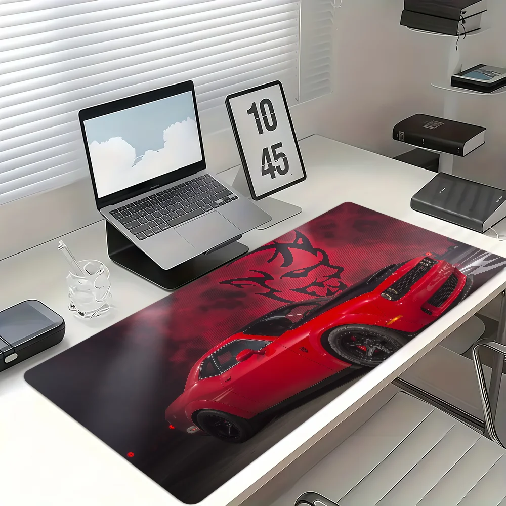 D-Dodge Challenger S-SRT Mouse Pad Non-slip Thickened MousePad Large Writing Lockedge Gaming Cushion Office Student