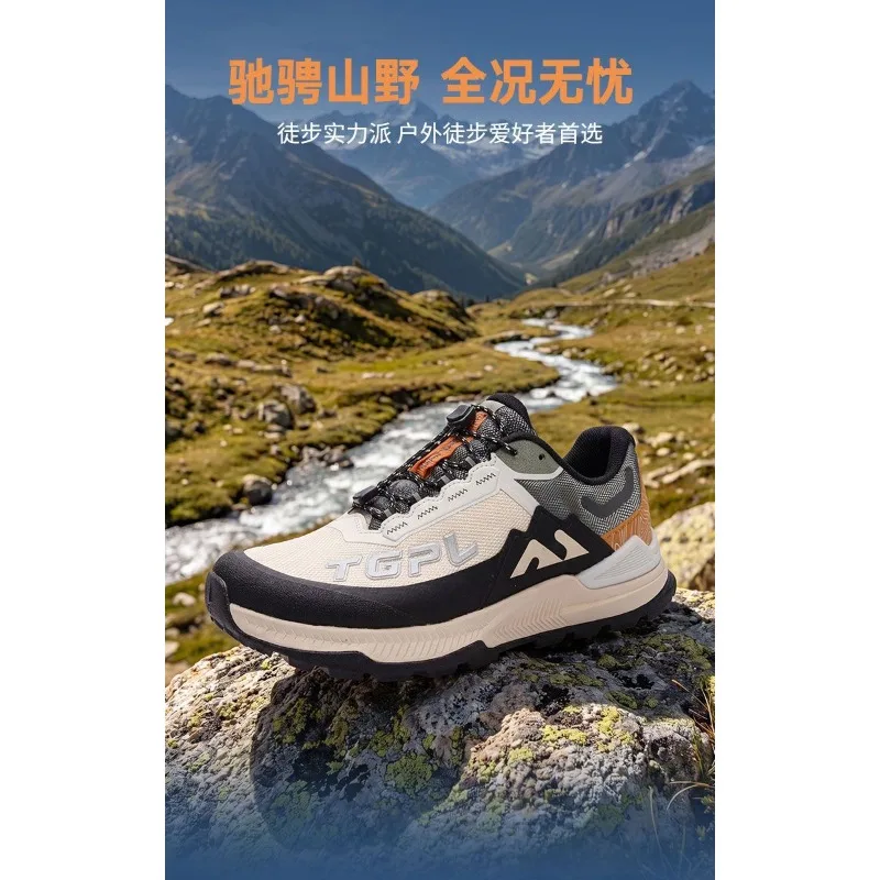 Classic Brand Comfortable Anti Slip Outdoor Hiking Shoe Designer Low Top Trekking Sneakers Wide Last Mountain Climbing Shoe