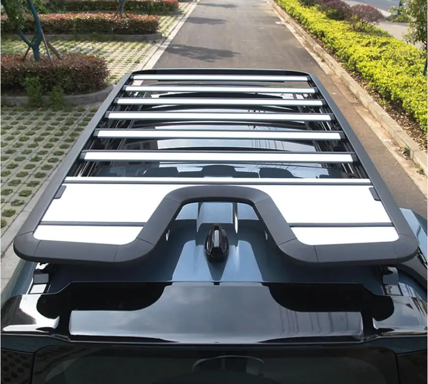 Aluminum Alloy Top Roof Rack Rail Luggage Boxes Bar For Land Rover Defender 90 110 2020 2021 2022 2023