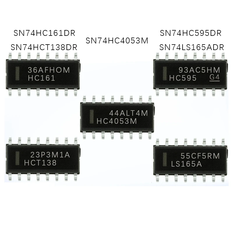 

1PCS SN74HCT138/SN74HC595/SN74HC161DR SN74LS165ADR SN74HC4053M