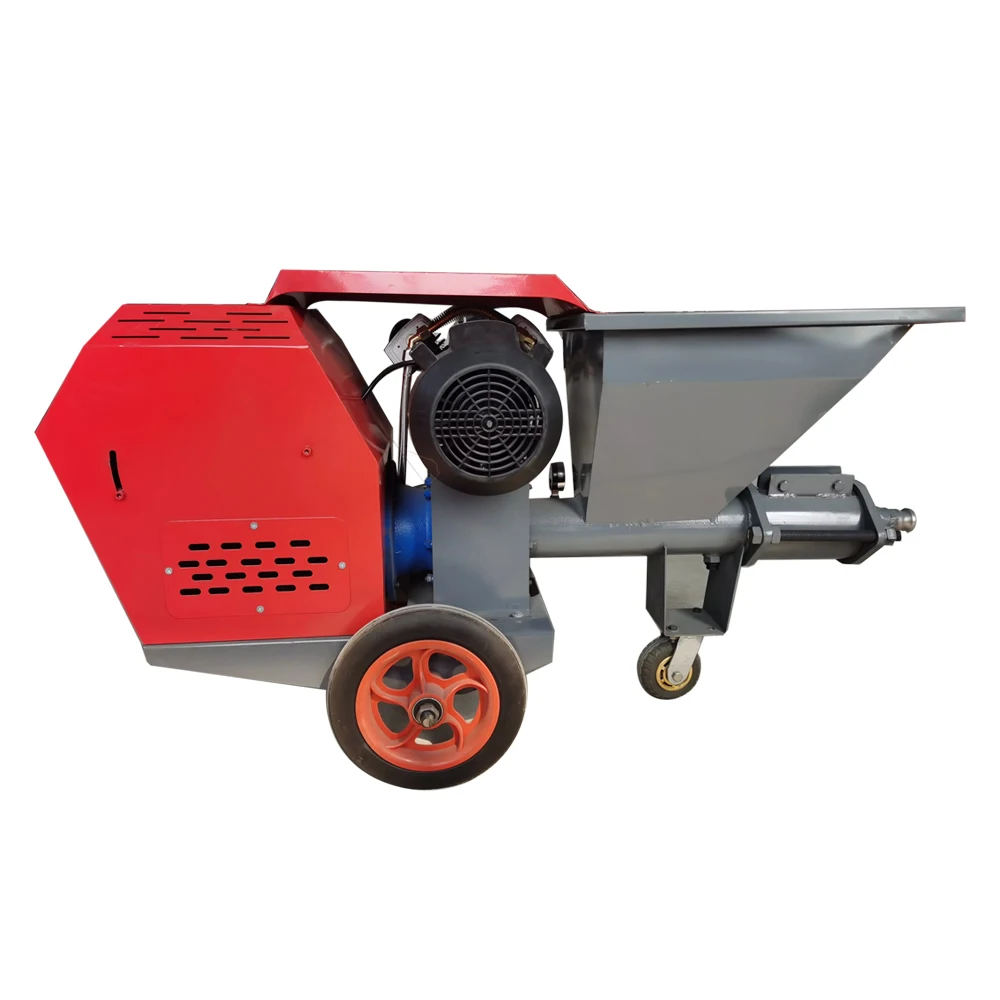 

318 Mini Electric Wall Cement Mortar Spraying Plaster Machine With 25meter Hose