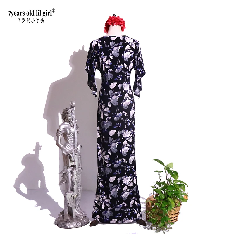 Spódnica flamenco hiszpańska z falbanami, wielowarstwowa HA62