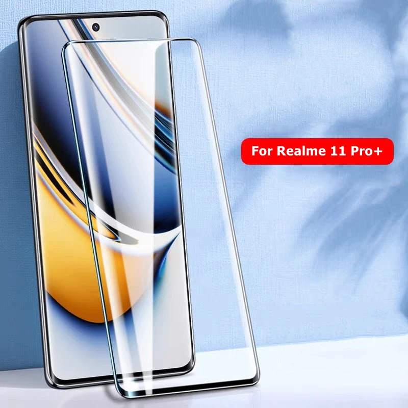 2Pcs Glass For Realme 11 Pro Plus Tempered Glass Screen Protector For Realme 11 Pro Plus Lens Film Realme 11 Pro Plus Glass 6.7\