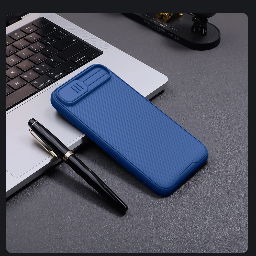 Für iPhone 17e Hülle NILLKIN Fitted Case Camshield Super Frosted Shield Case für iPhone 17e Objektivschutzabdeckung – Detail 14