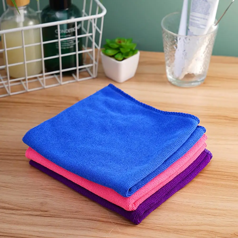 1pc Microfiber Towel Absorbency Square Towel Quick Shower Portable Bath Comfortable Gym Towel Soft Towel Towel Drying T4V5