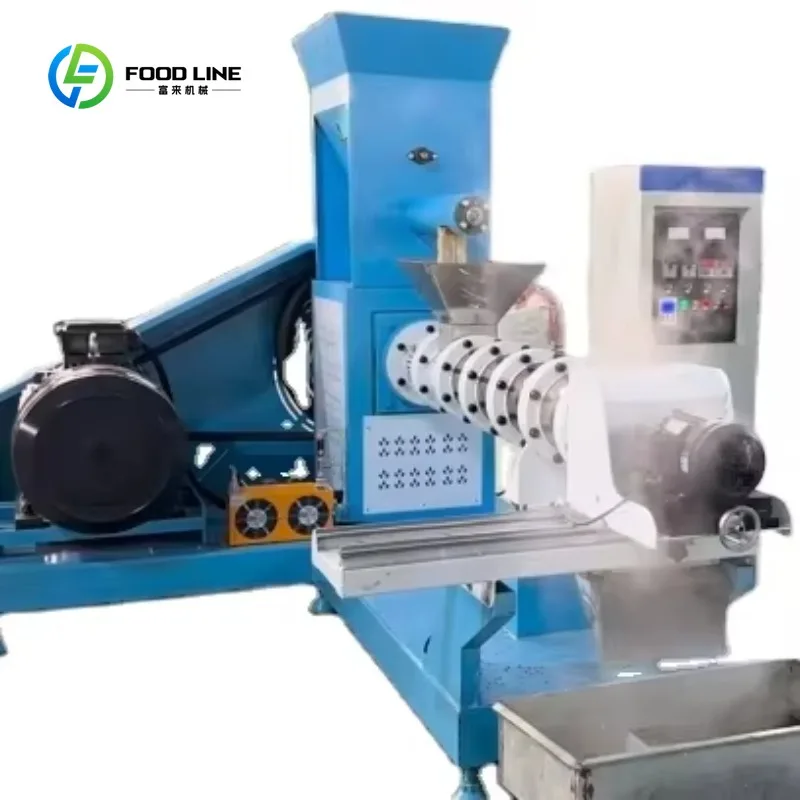 Customized Commercial Aquatic Fish Feed Pellet Machine Floating & Sinking Type Extruder for Shrimp, Crab, Pet Food Production