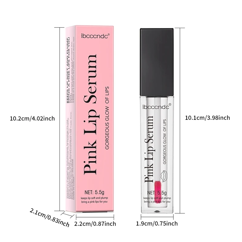 Ibcccndc 1 Stück Serum lippen rosa frisch entfernen dunkle Lippen Gel aufhellende Essenz Creme Balsam