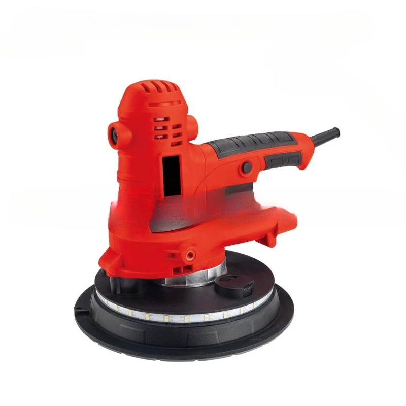 

Handheld self-priming wall sander Polishing sandpaper machine dust-free putty with double light strip 180mm